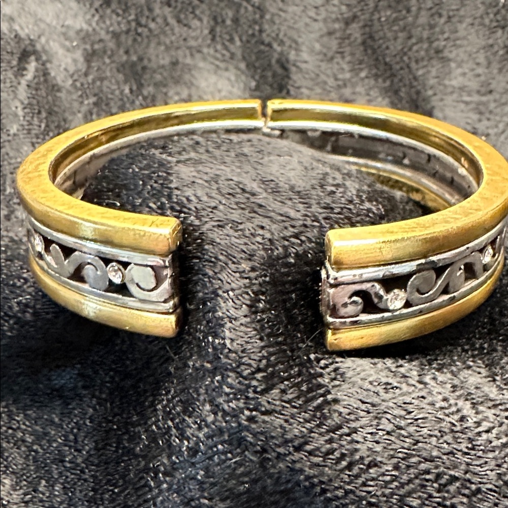Brighton Gold and Silver Swirl Bracelet - Picture 3 of 3